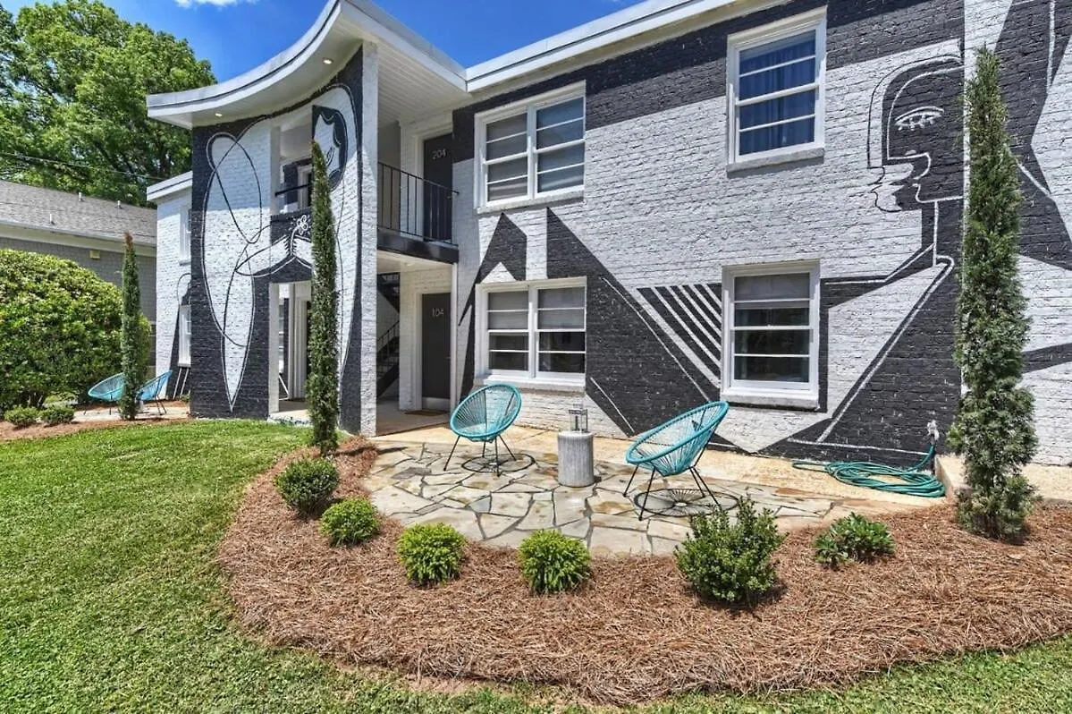 Chic And Relaxing 1Br In The Heart Of Myers Park Villa Charlotte Feriehus